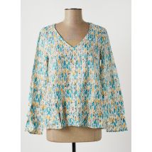LA FIANCEE DU MEKONG - Blouse bleu en coton - Femme - Taille 36 - Modz