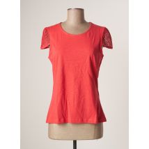 LA FIANCEE DU MEKONG - T-shirt orange en coton pour femme - Taille 38 - Modz