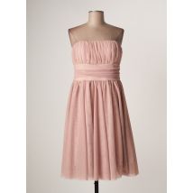 CARLA MONTANARINI - Robe courte rose en polyester pour femme - Taille 38 - Modz