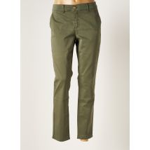 HOPPY - Pantalon 7/8 vert en coton pour femme - Taille W23 - Modz