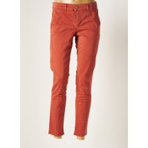 HOPPY - Pantalon 7/8 orange en coton pour femme - Taille W23 - Modz
