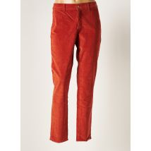 HOPPY - Pantalon chino orange en coton pour femme - Taille W32 - Modz