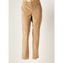 HOPPY - Pantalon chino marron en coton pour femme - Taille W32 - Modz