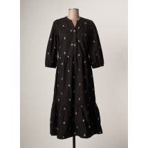 FRANSA - Robe mi-longue noir en polyester pour femme - Taille 38 - Modz
