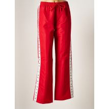 OBEY - Pantalon droit rouge en polyester pour femme - Taille 38 - Modz