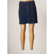 LES P'TITES BOMBES - Jupe courte bleu en coton pour femme - Taille 38 - Modz