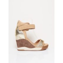 ASH - Sandales/Nu pieds beige en cuir pour femme - Taille 38 - Modz