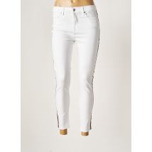 LTB - Pantalon 7/8 blanc en coton pour femme - Taille W27 L26 - Modz