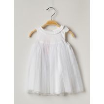 MARESE - Robe mi-longue blanc en coton pour fille - Taille 6 M - Modz