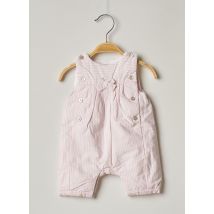 NATALYS - Combi-pantalon rose en coton pour fille - Taille 0 M - Modz