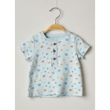 NATALYS - T-shirt bleu en coton pour garçon - Taille 6 M - Modz