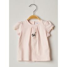 MARESE - T-shirt rose en coton pour fille - Taille 3 M - Modz