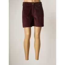 LE PETIT BAIGNEUR - Short marron en coton pour femme - Taille 38 - Modz