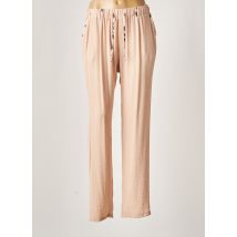 MERI & ESCA - Pantalon droit rose en viscose pour femme - Taille 42 - Modz