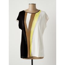 BARBARA LEBEK - T-shirt jaune en viscose pour femme - Taille 40 - Modz