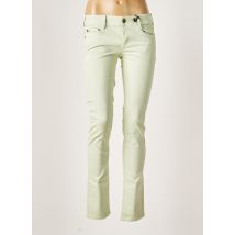 CIMARRON - Pantalon slim vert en coton pour femme - Taille W24 L34 - Modz