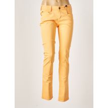 CIMARRON - Pantalon slim orange en coton pour femme - Taille W31 L34 - Modz