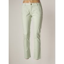 LAB DIP PARIS - Pantalon chino vert en coton pour femme - Taille W27 - Modz