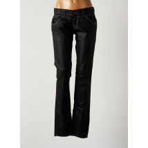 FIVE PM - Pantalon droit noir en coton pour femme - Taille W30 - Modz