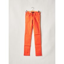 CIMARRON - Pantalon slim orange en coton pour femme - Taille W25 L32 - Modz