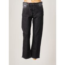DONOVAN - Jeans coupe droite gris en coton pour femme - Taille W31 L26 - Modz