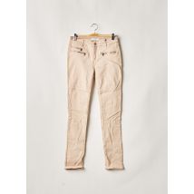 ZAPA - Pantalon slim beige en coton pour femme - Taille W26 L30 - Modz
