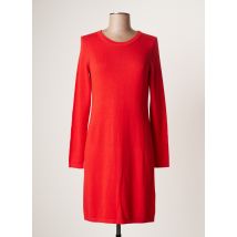 EDC - Robe mi-longue rouge en coton pour femme - Taille 36 - Modz