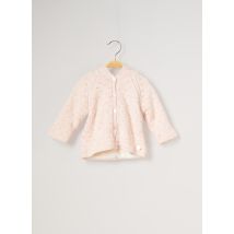 CARREMENT BEAU - Veste casual rose en coton pour fille - Taille 12 M - Modz