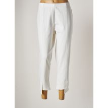 G!OZE PANTALONS FEMME DE COULEUR BLANC - Grande Taille