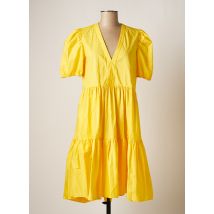 LOLITAS & LOLOS - Robe mi-longue jaune en coton pour femme - Taille 38 - Modz