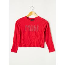 BECKARO - T-shirt rouge en coton pour fille - Taille 10 A - Modz