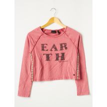 BECKARO - Sweat-shirt rose en coton pour fille - Taille 12 A - Modz