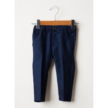 JEAN BOURGET - Pantalon droit bleu en polyester pour garçon - Taille 6 M - Modz