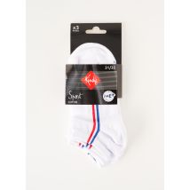 KINDY - Chaussettes blanc en coton pour garçon - Taille 36 - Modz