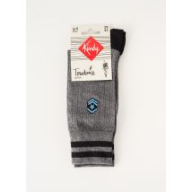 KINDY - Chaussettes gris en coton pour homme - Taille 39 - Modz