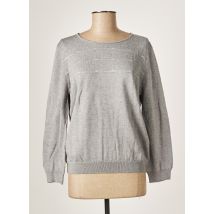 MONTAGUT - Pull gris en coton pour femme - Taille 38 - Modz