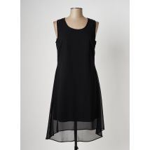 FELINO - Robe mi-longue noir en polyester pour femme - Taille 42 - Modz