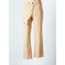 HOMECORE - Pantalon droit beige en coton pour homme - Taille W33 - Modz