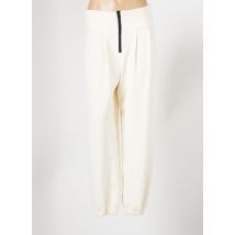 B.YU - Pantalon large beige en polyester pour femme - Taille 36 - Modz
