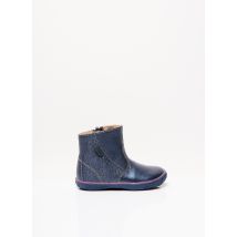 NOËL - Bottines/Boots bleu en cuir pour fille - Taille 21 - Modz