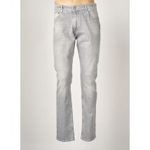 SERGE BLANCO - Jeans coupe droite gris en coton pour homme - Taille W42 - Modz