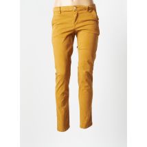 LOLA ESPELETA - Pantalon chino jaune en coton pour femme - Taille 34 - Modz
