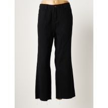 LILI SIDONIO - Pantalon 7/8 noir en coton pour femme - Taille 42 - Modz