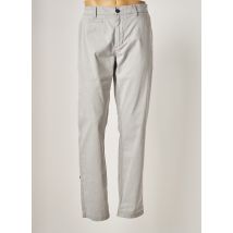 OXBOW - Pantalon chino gris en coton pour homme - Taille W40 L32 - Modz