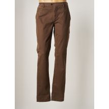 TELERIA ZED - Pantalon chino marron en coton pour homme - Taille W40 L36 - Modz