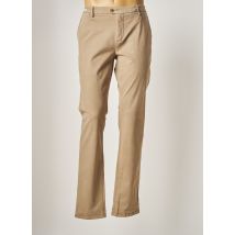 TELERIA ZED - Pantalon chino beige en coton pour homme - Taille W40 L36 - Modz