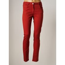 ANDAMIO - Pantalon slim orange en coton pour femme - Taille 44 - Modz