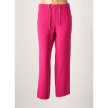 MÊME ROAD - Pantalon droit rose en polyester pour femme - Taille 44 - Modz