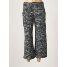 ICHI - Pantalon 7/8 noir en polyester pour femme - Taille 36 - Modz