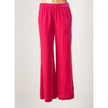 KARMA KOMA - Pantalon large rose en polyester pour femme - Taille 36 - Modz